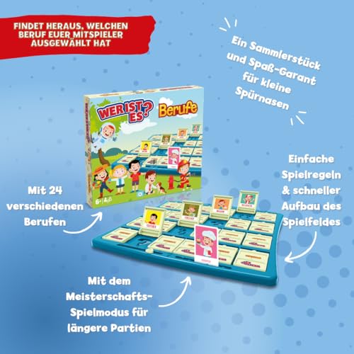 Winning Moves Wer ist es? Berufe Brettspiel Deutsch ab 6 Jahren