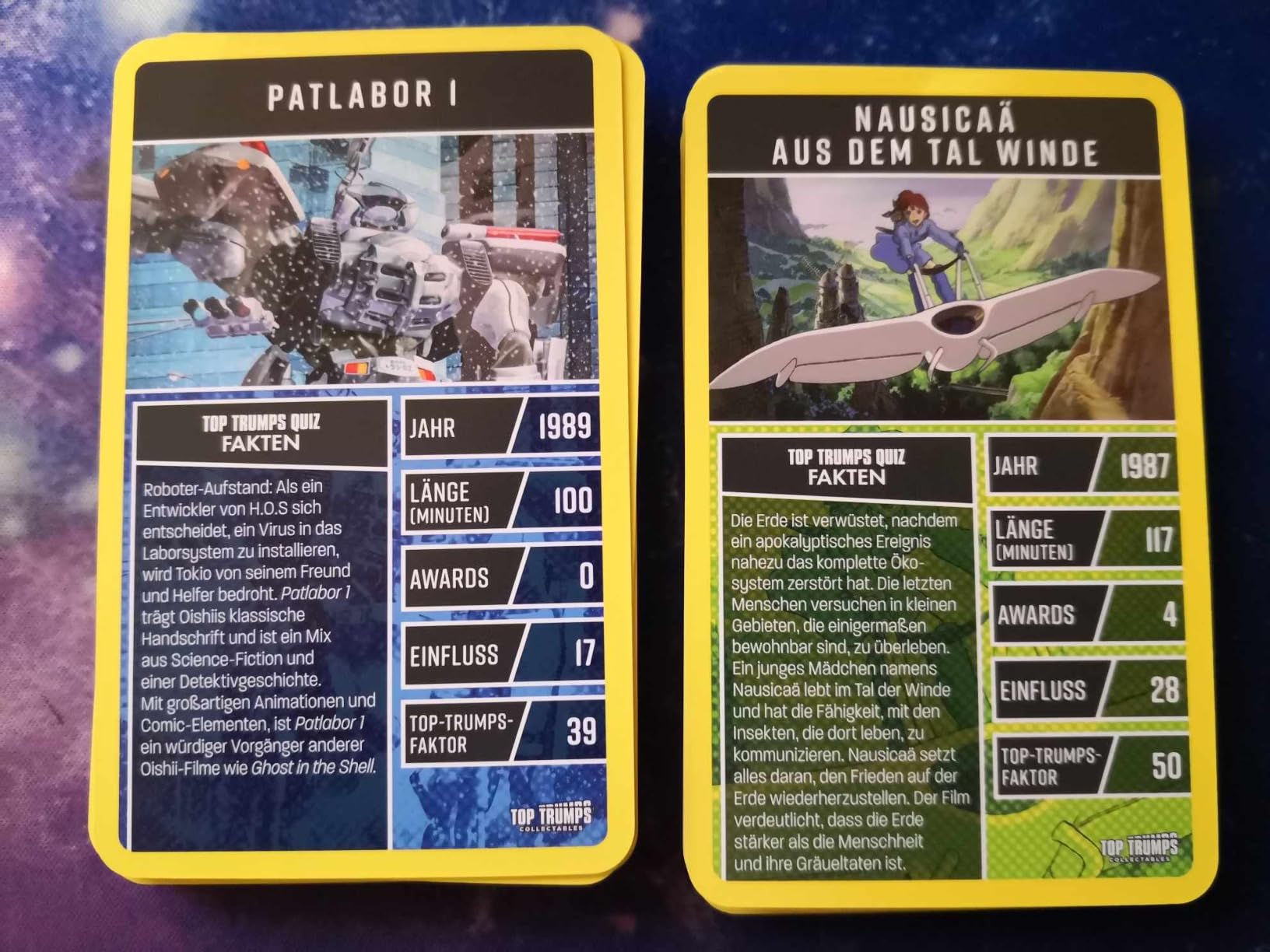 Winning Moves TOP TRUMPS Collectables Anime Kartenspiel ab 6 Jahren