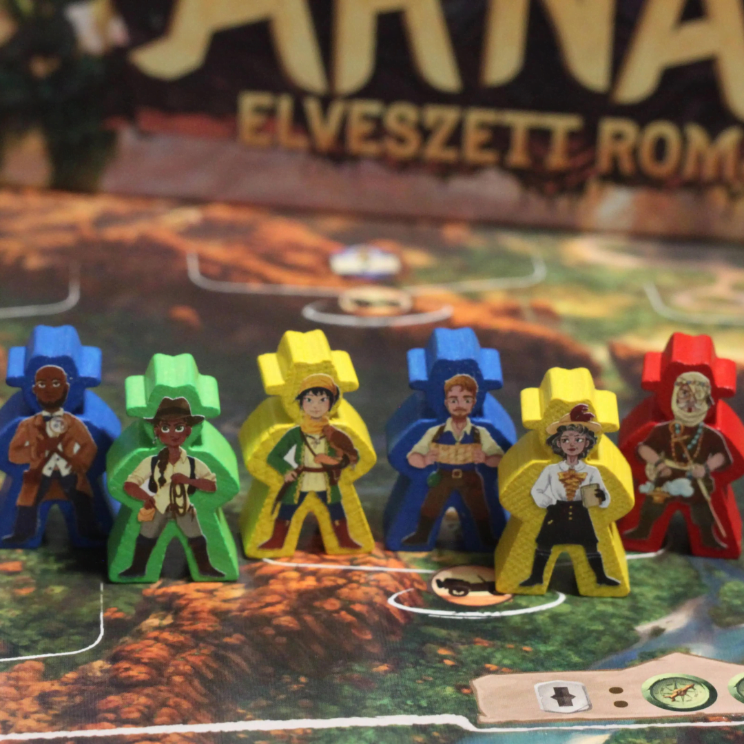 Meeple Sticker Lost Ruins of Arnak Sticker Set 26 Stück