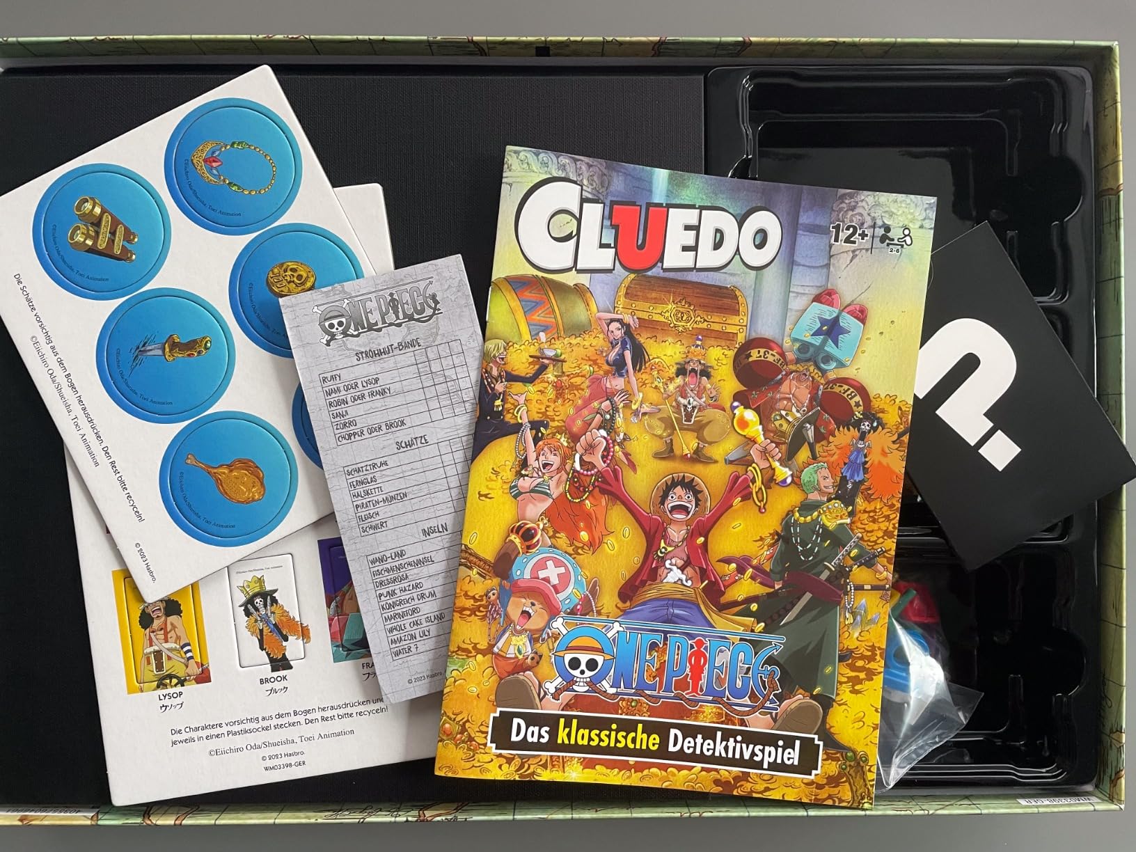 Winning Moves Cluedo One Piece Edition Detektiv Brettspiel Deutsch