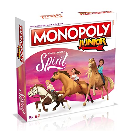 Winning Moves Monopoly Junior Spirit Brettspiel 2-6 Spieler