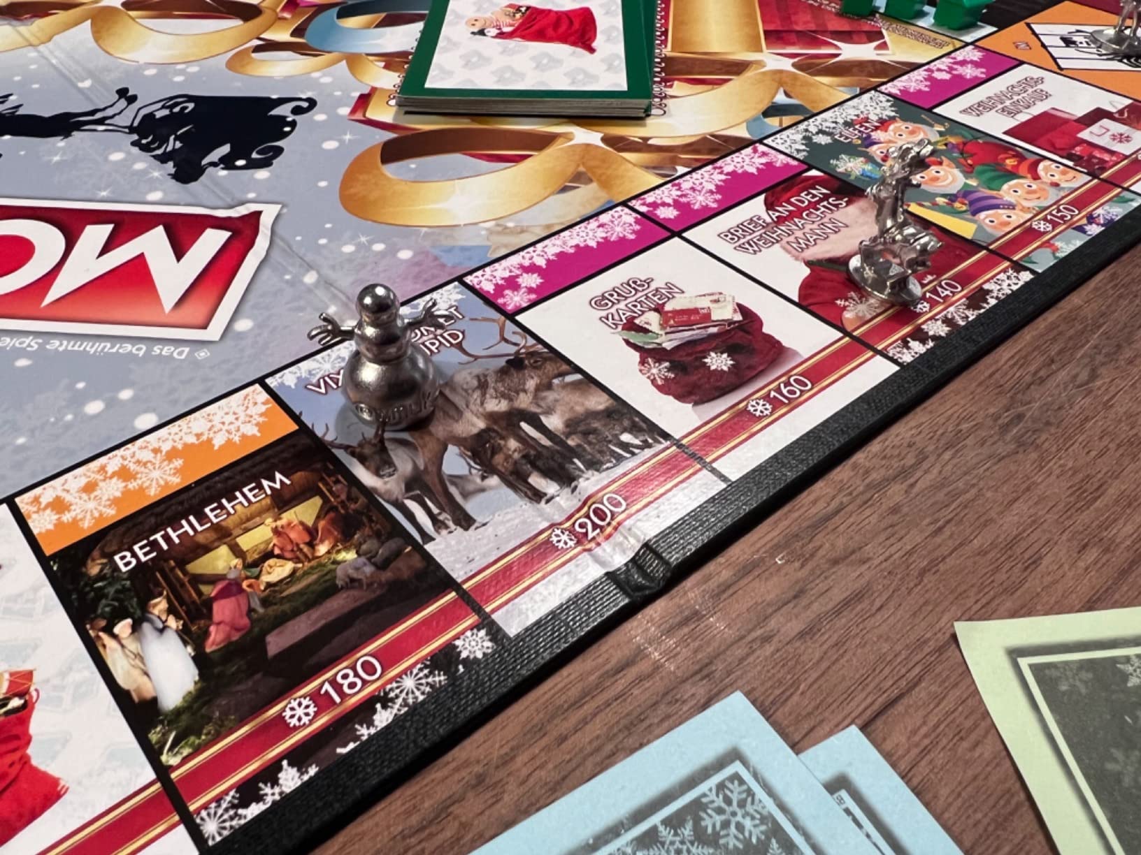 Winning Moves Monopoly Weihnachten Edition Brettspiel ab 8 Jahren