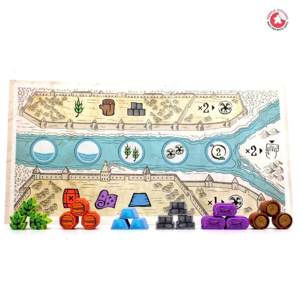 Meeple Sticker The First Tsar Ivan the Terrible Sticker Set