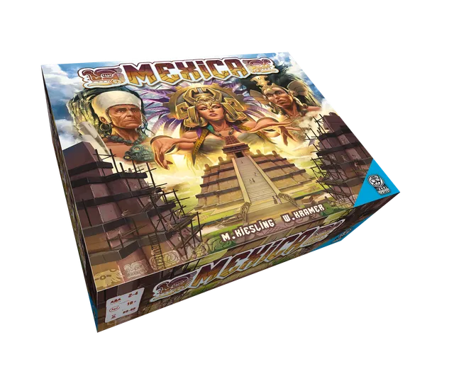 Keep Exploring Games Mexica Französisch Mask Trilogy Brettspiel