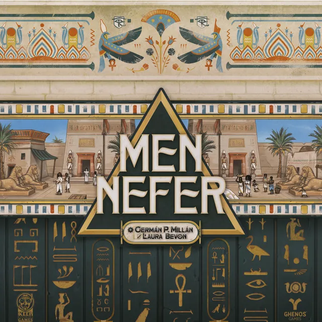 Keep Exploring Men Nefer Brettspiel inkl. Promo Ägypten