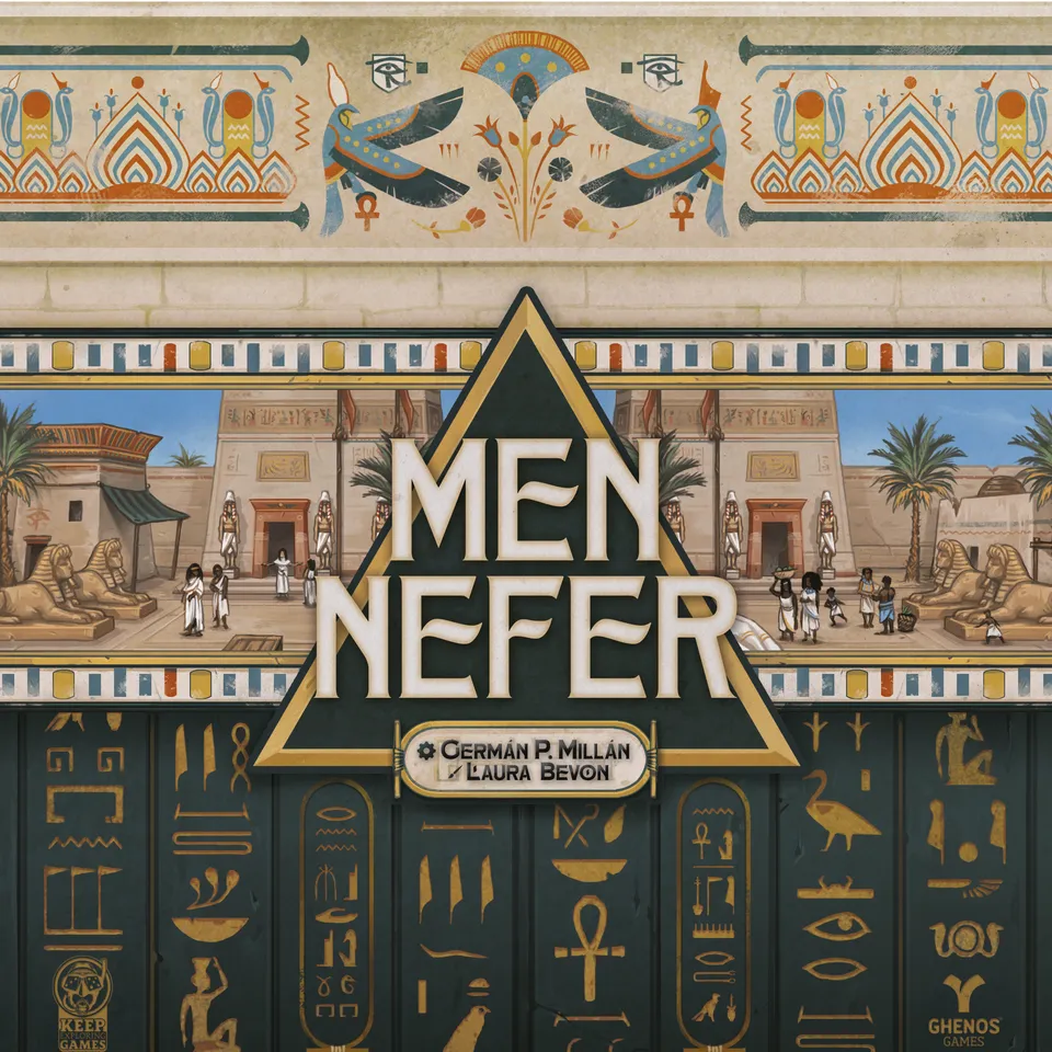 Keep Exploring Men Nefer Brettspiel inkl. Promo Ägypten