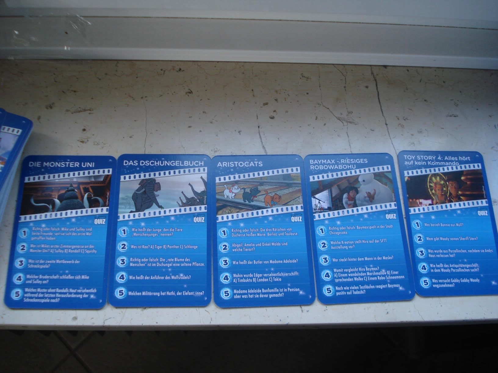 Winning Moves Top Trumps Quiz Disney Kartenspiel Deutsch ab 6
