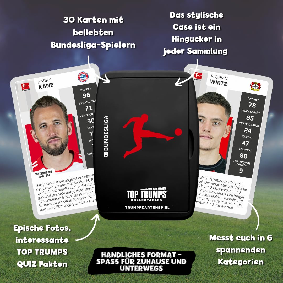 Winning Moves Top Trumps Collectables Bundesliga Kartenspiel 30 Karten