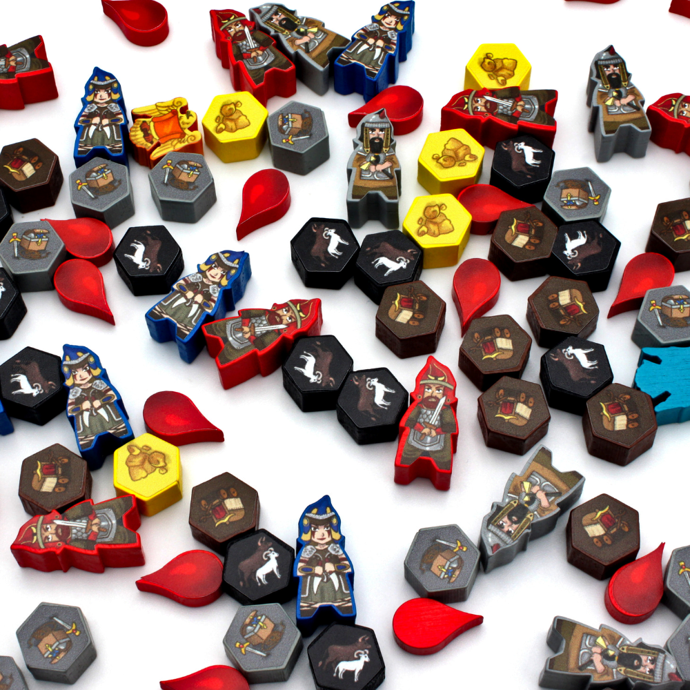 Meeple Sticker Stickers Raiders of Scythia Sticker-Set