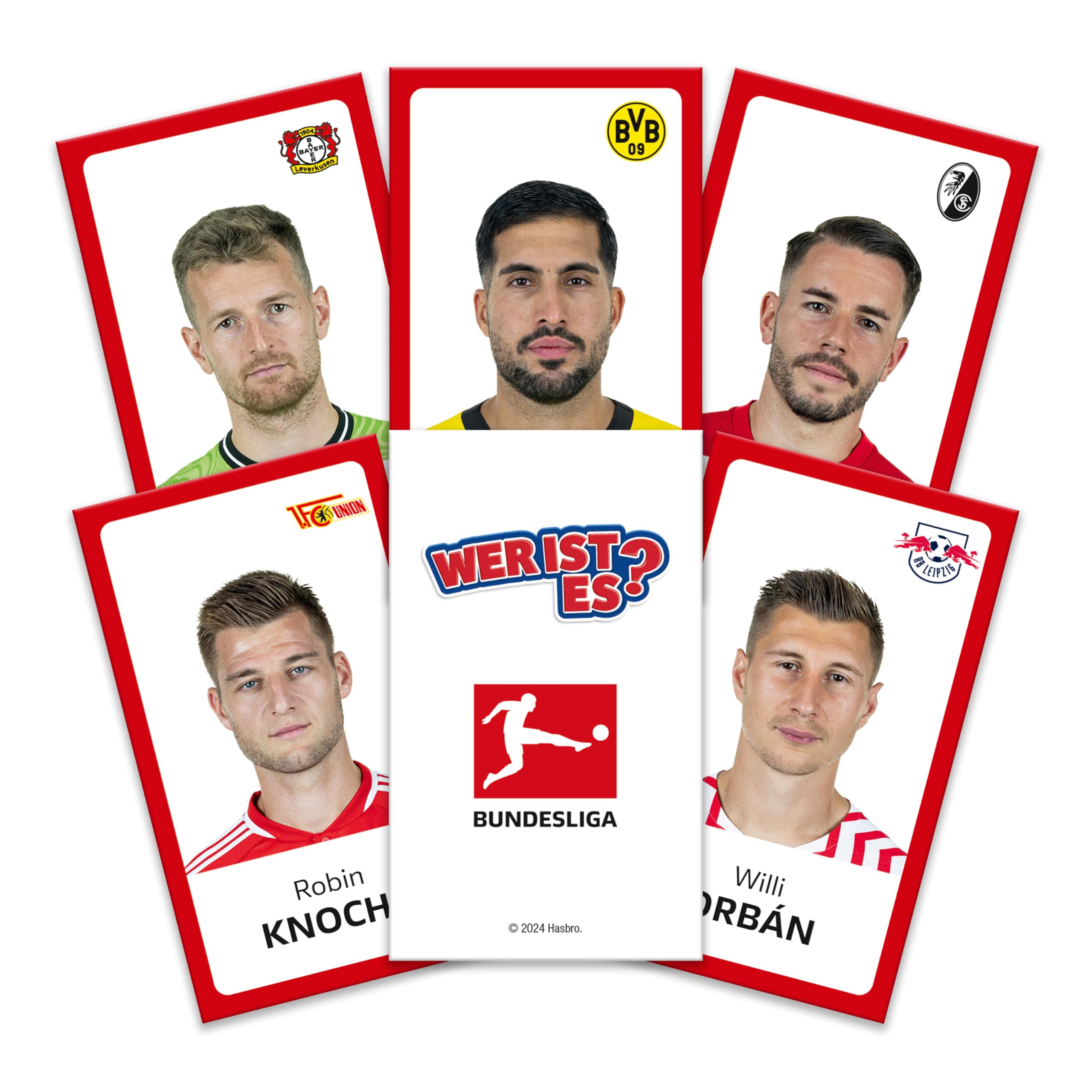 Winning Moves Wer ist es? Bundesliga Brettspiel 2 Spieler ab 5 Jahren