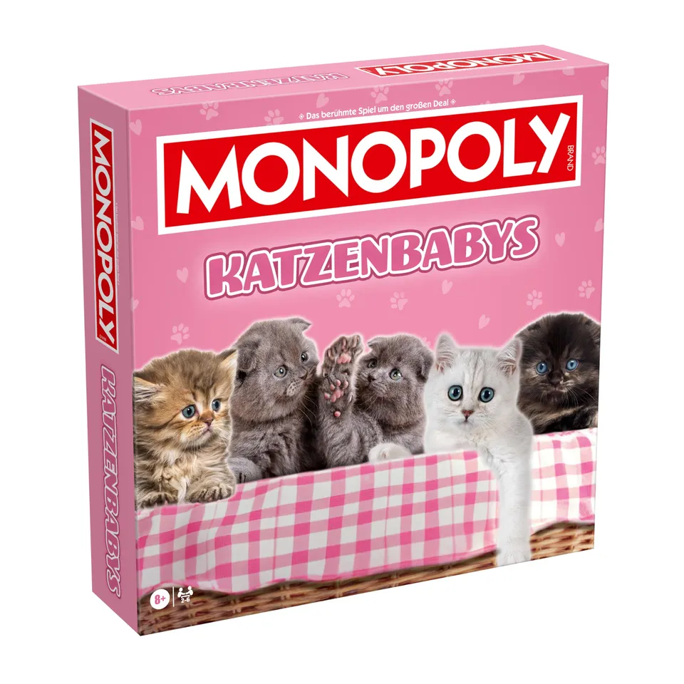 Winning Moves Monopoly Katzenbabys Brettspiel 2-6 Spieler