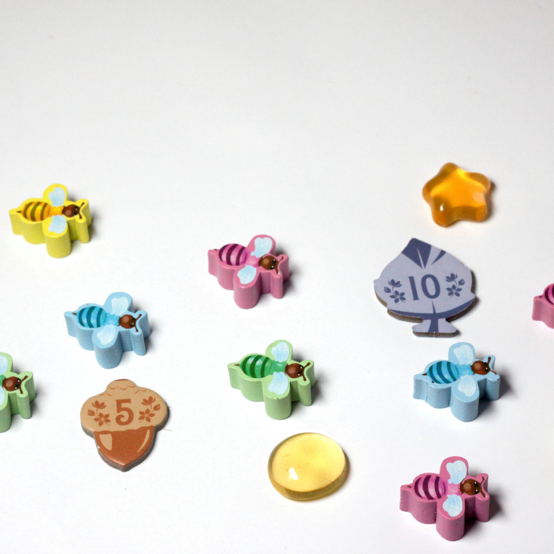Meeple Sticker Honey Buzz Sticker Set Bienen-Meeple Nektar