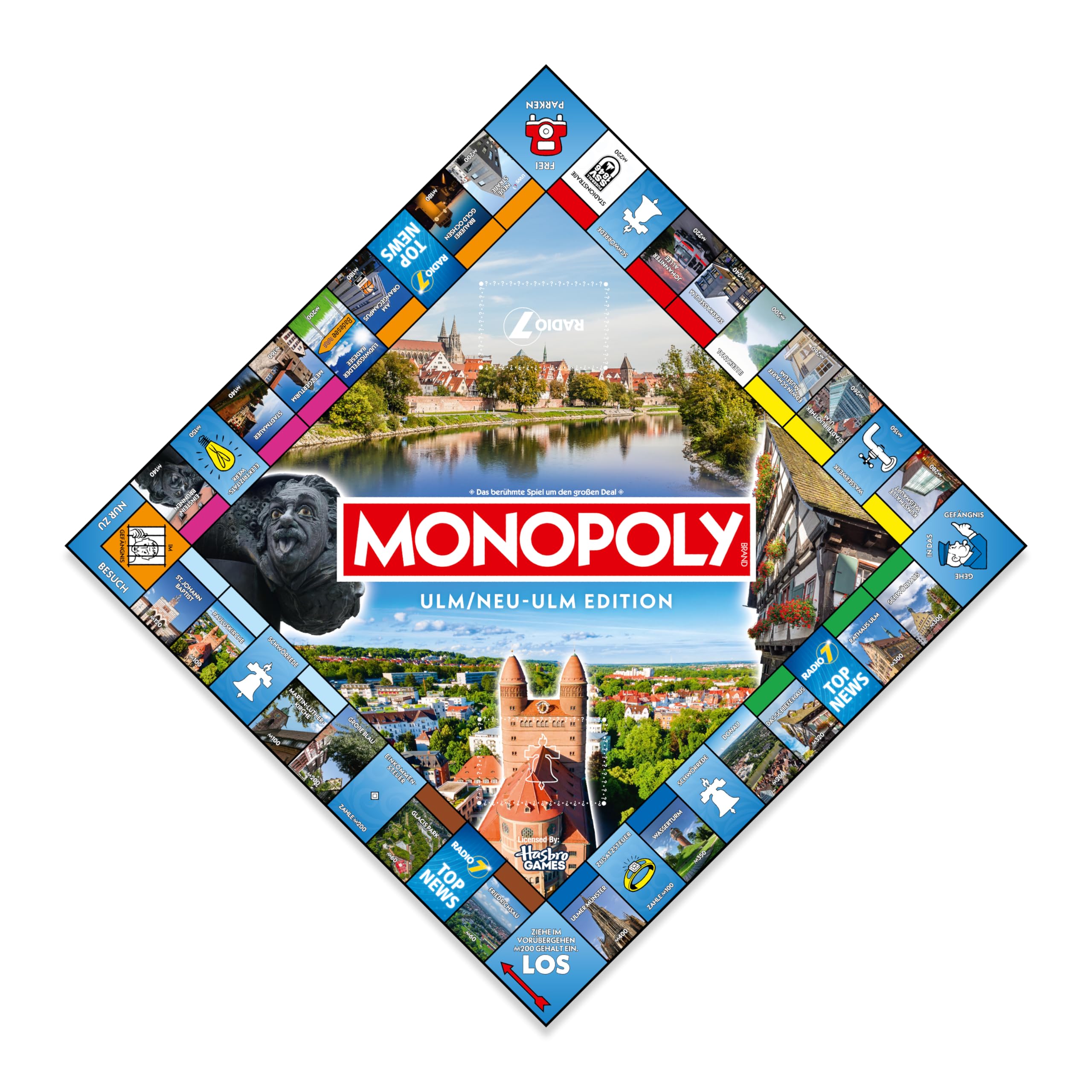 Winning Moves Monopoly Ulm Neu-Ulm Brettspiel 2-6 Spieler