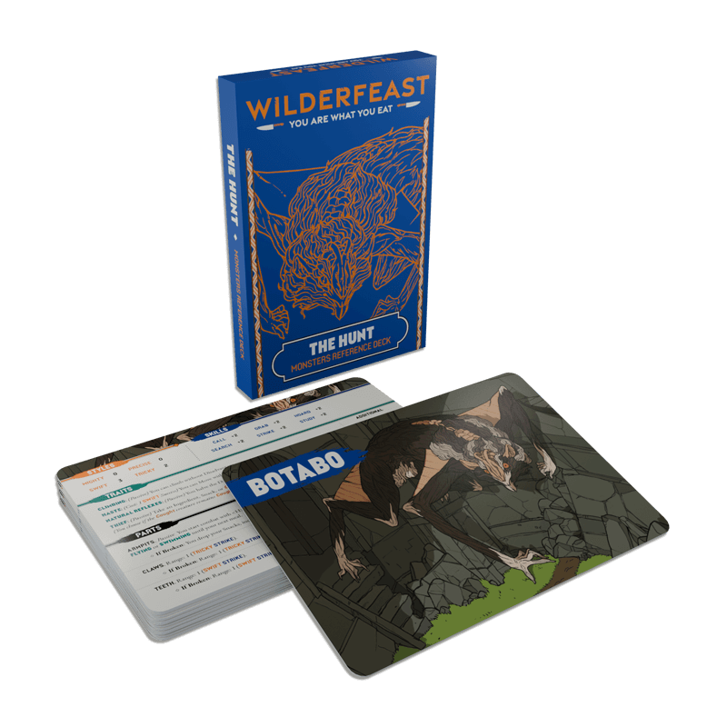 Horrible Wilderfeast The Hunt Monsterkartendeck Referenzdeck