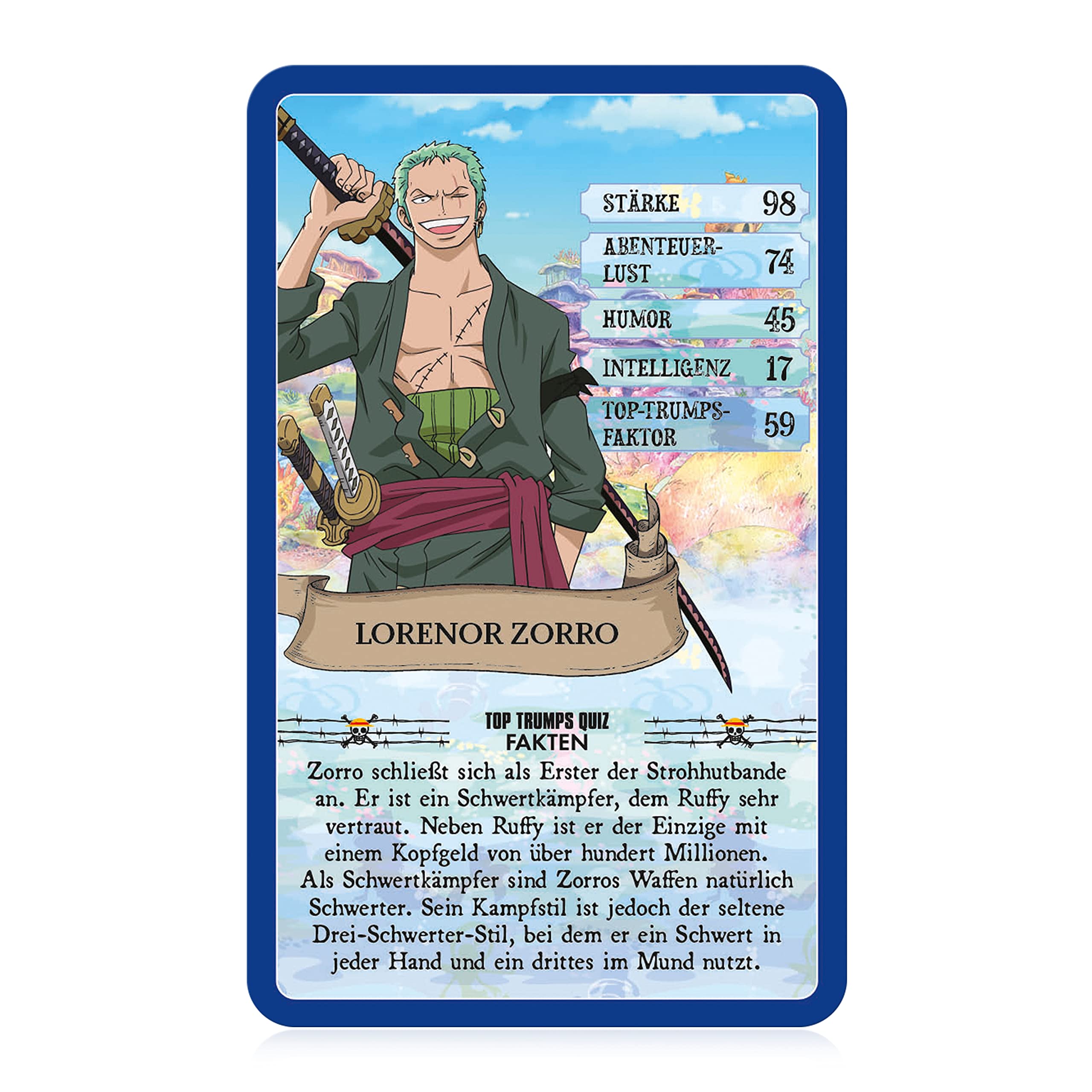 Winning Moves Top Trumps Collectables One Piece Kartenspiel Deutsch