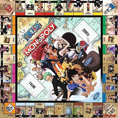 Winning Moves Monopoly One Piece Edition Brettspiel Deutsch ab 12