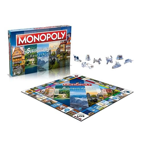 Winning Moves Monopoly Sehenswürdigkeiten Brettspiel Deutsch