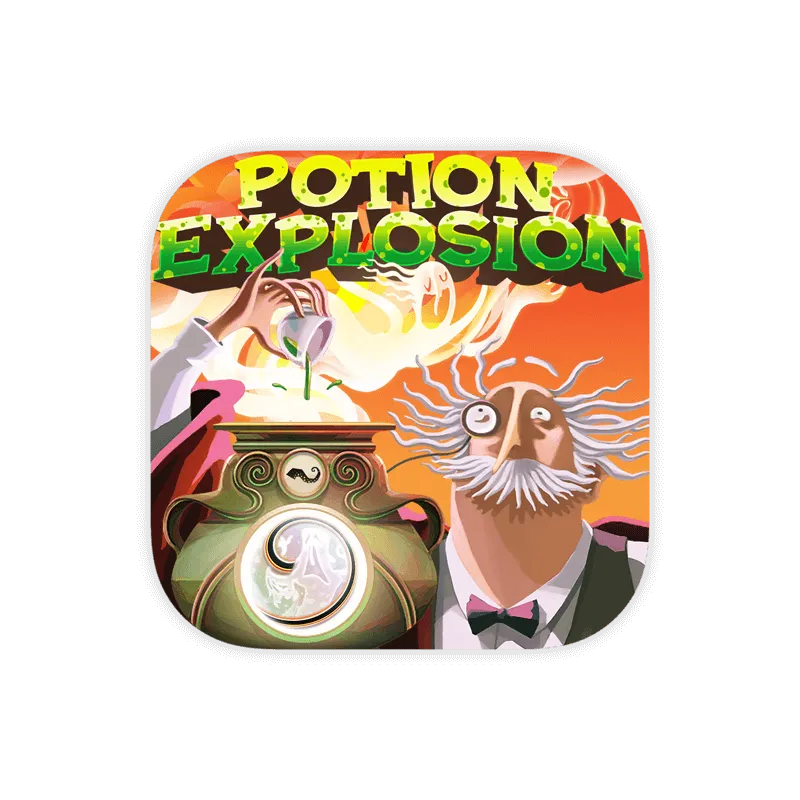 Horrible Potion Explosion Digital App Zauberspiel Solo Online