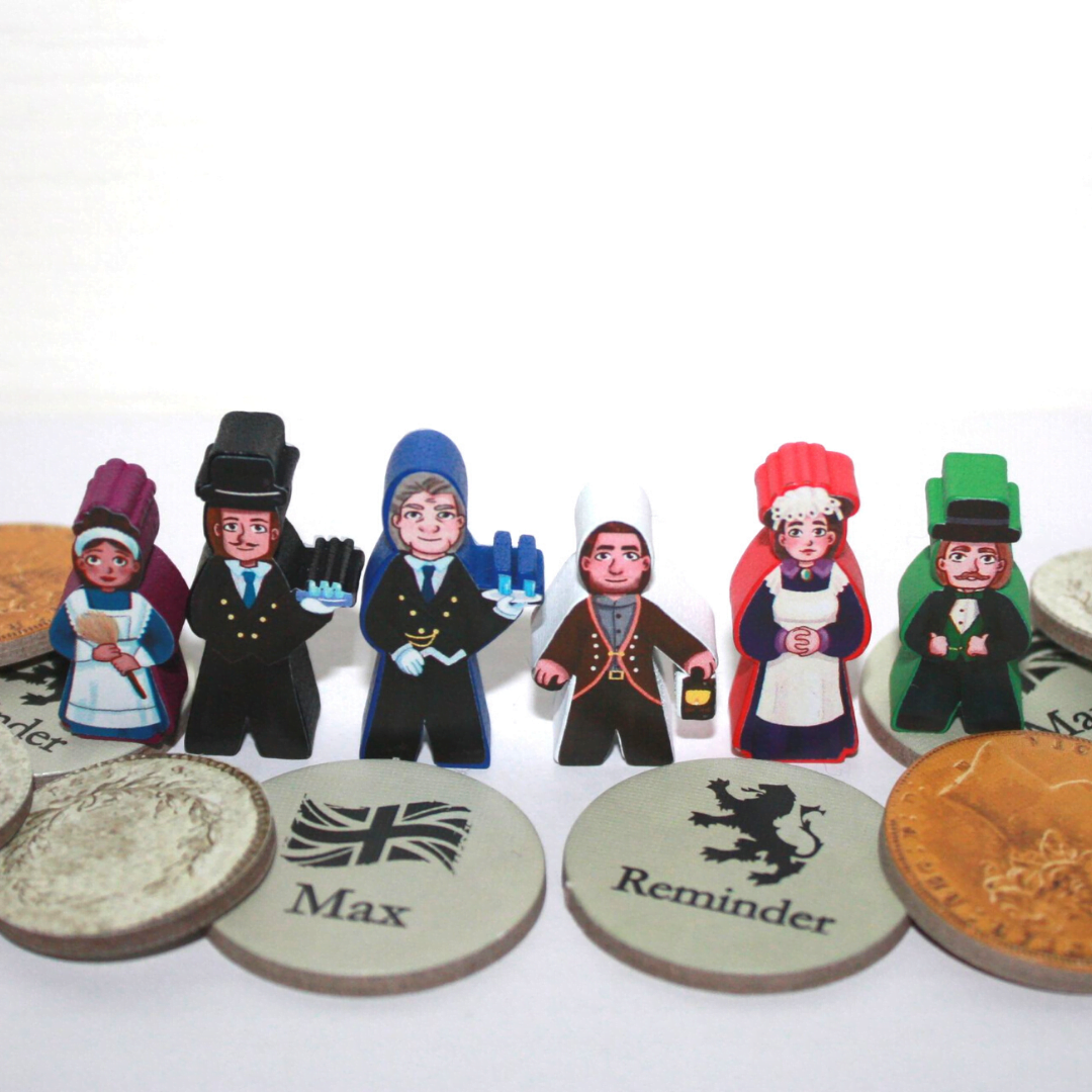 Meeple Sticker Obsession Aufkleber Set doppelseitig