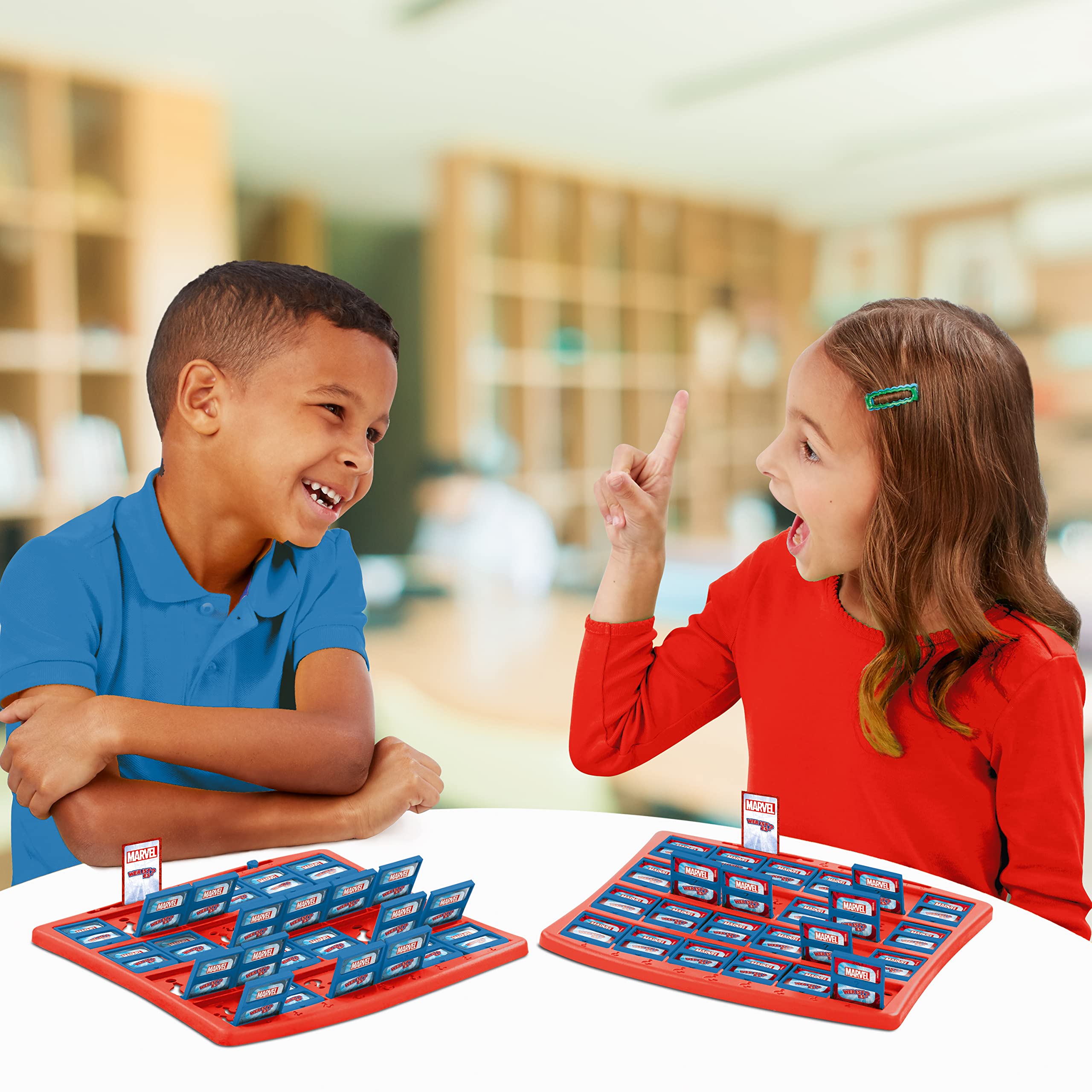 Winning Moves Wer ist es? Marvel Edition Brettspiel 2 Spieler Ratespiel