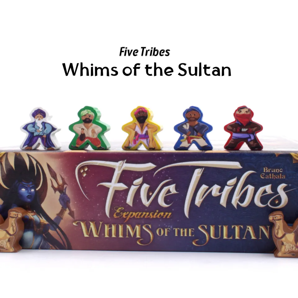 Meeple Sticker Five Tribes Whims of the Sultan Sticker Set