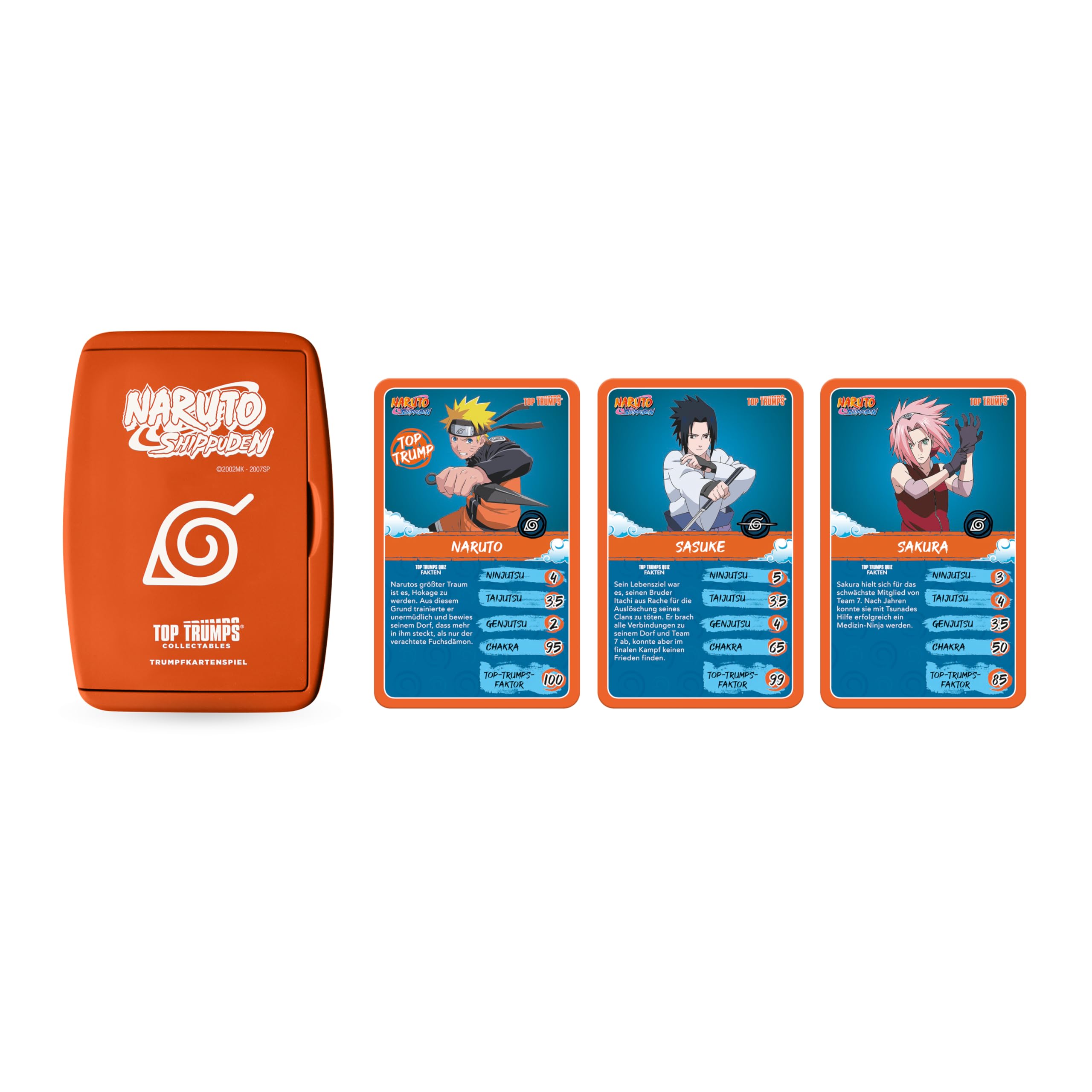 Winning Moves Top Trumps Collectables Naruto Kartenspiel ab 6