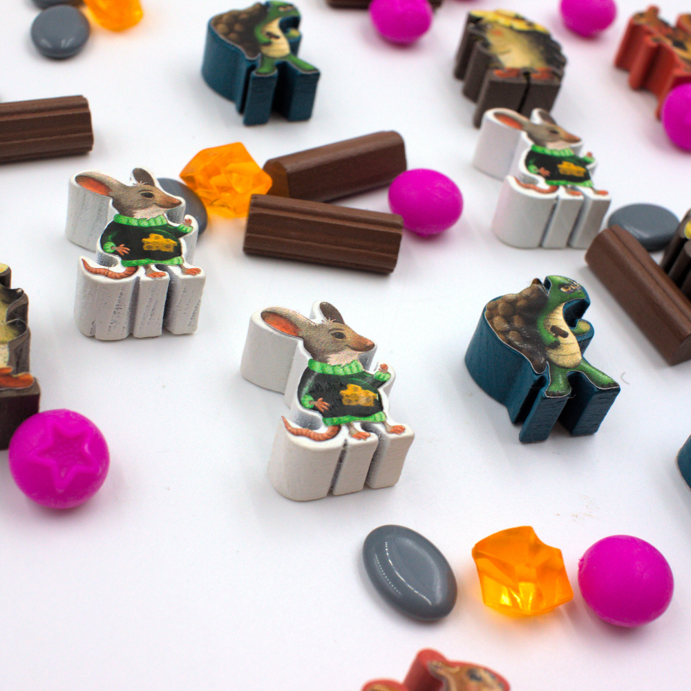 Meeple Sticker Everdell Base Sticker Set Grundspiel