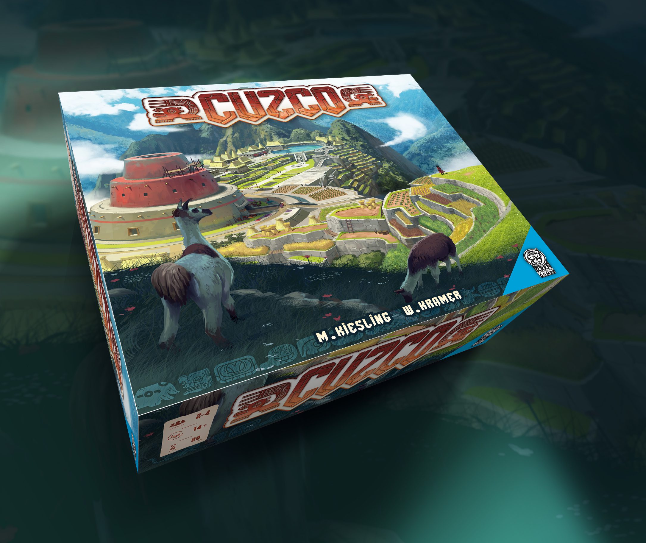 Keep Exploring Mask Trilogy Cuzco Brettspiel Resin-Tempel
