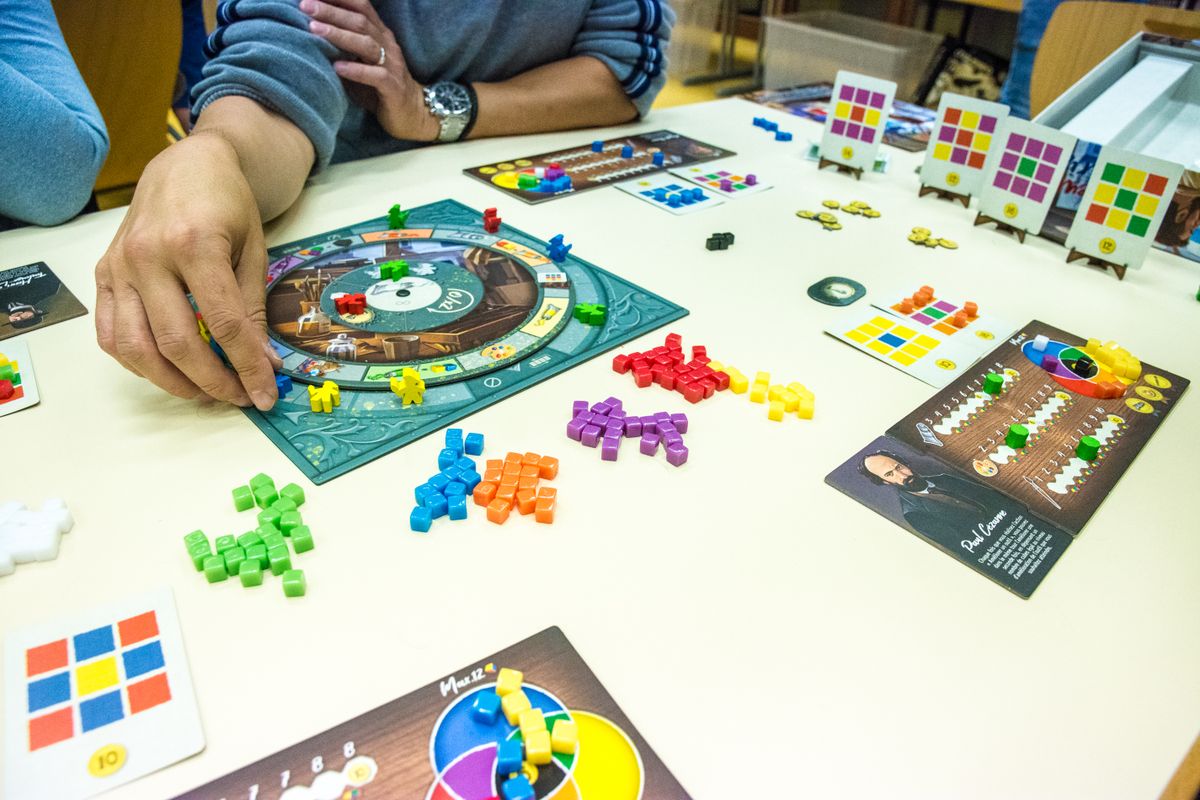 Keep Exploring Games Old Masters Brettspiel 2-4 Spieler Worker Placement