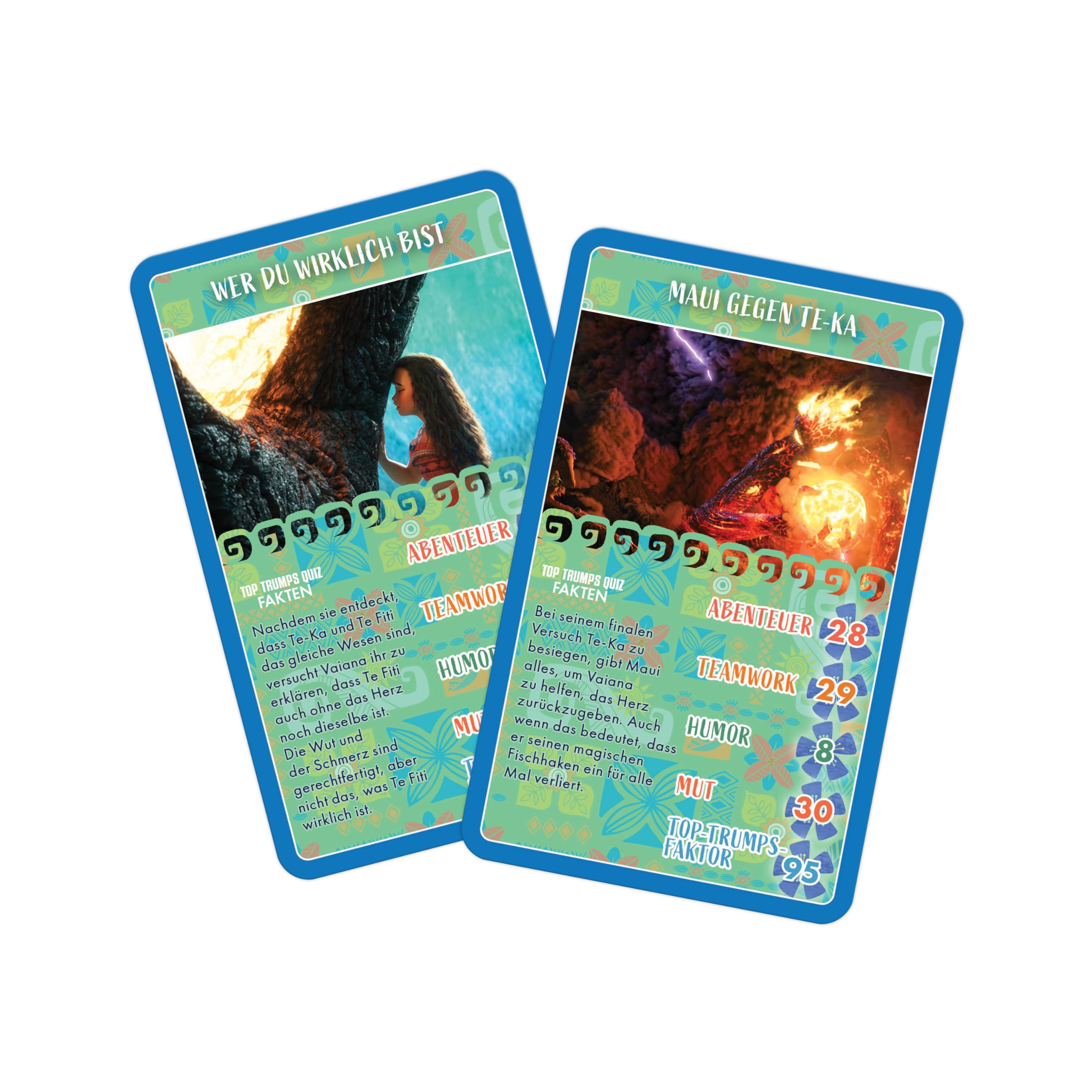 Top Trumps Vaiana Kartenspiel 30 Karten ab 6 Jahren
