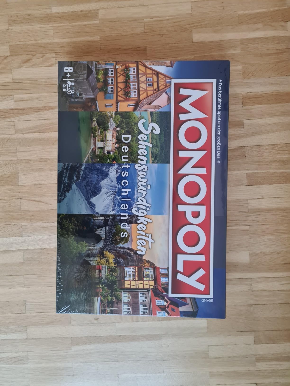 Winning Moves Monopoly Sehenswürdigkeiten Brettspiel Deutsch