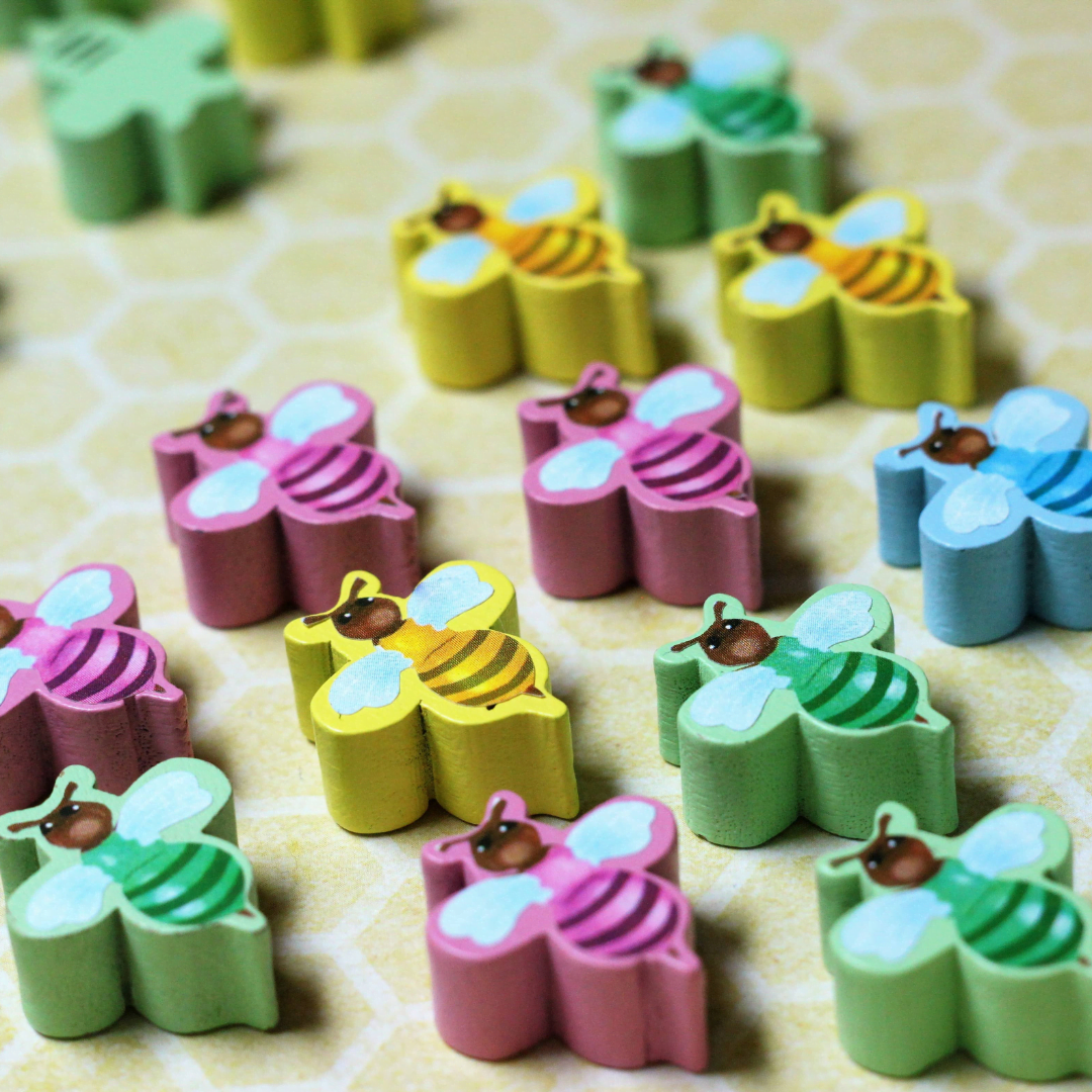 Meeple Sticker Honey Buzz Sticker Set Bienen-Meeple Nektar