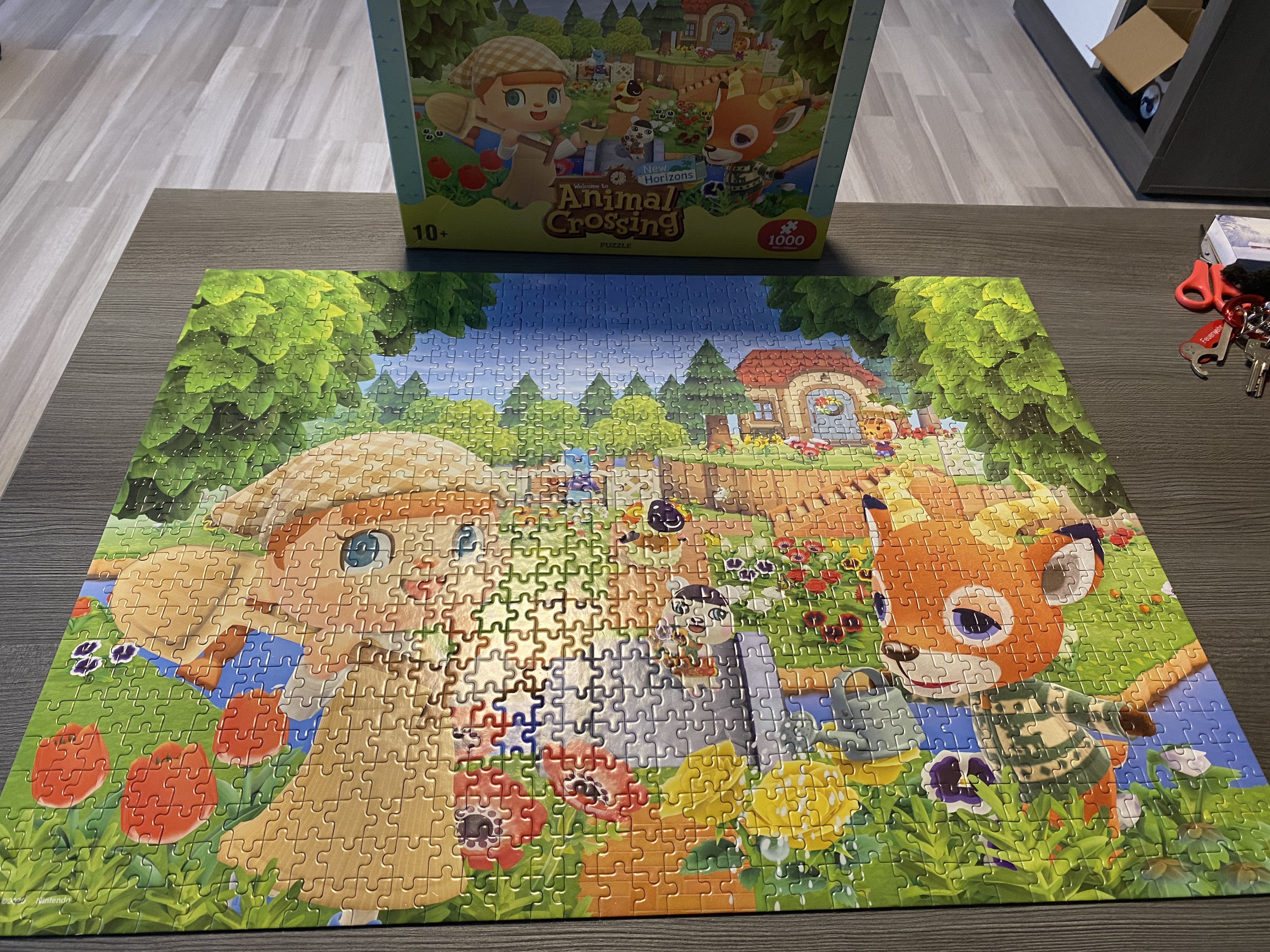 Winning Moves Animal Crossing Puzzle 1000 Teile 26,9x35 cm