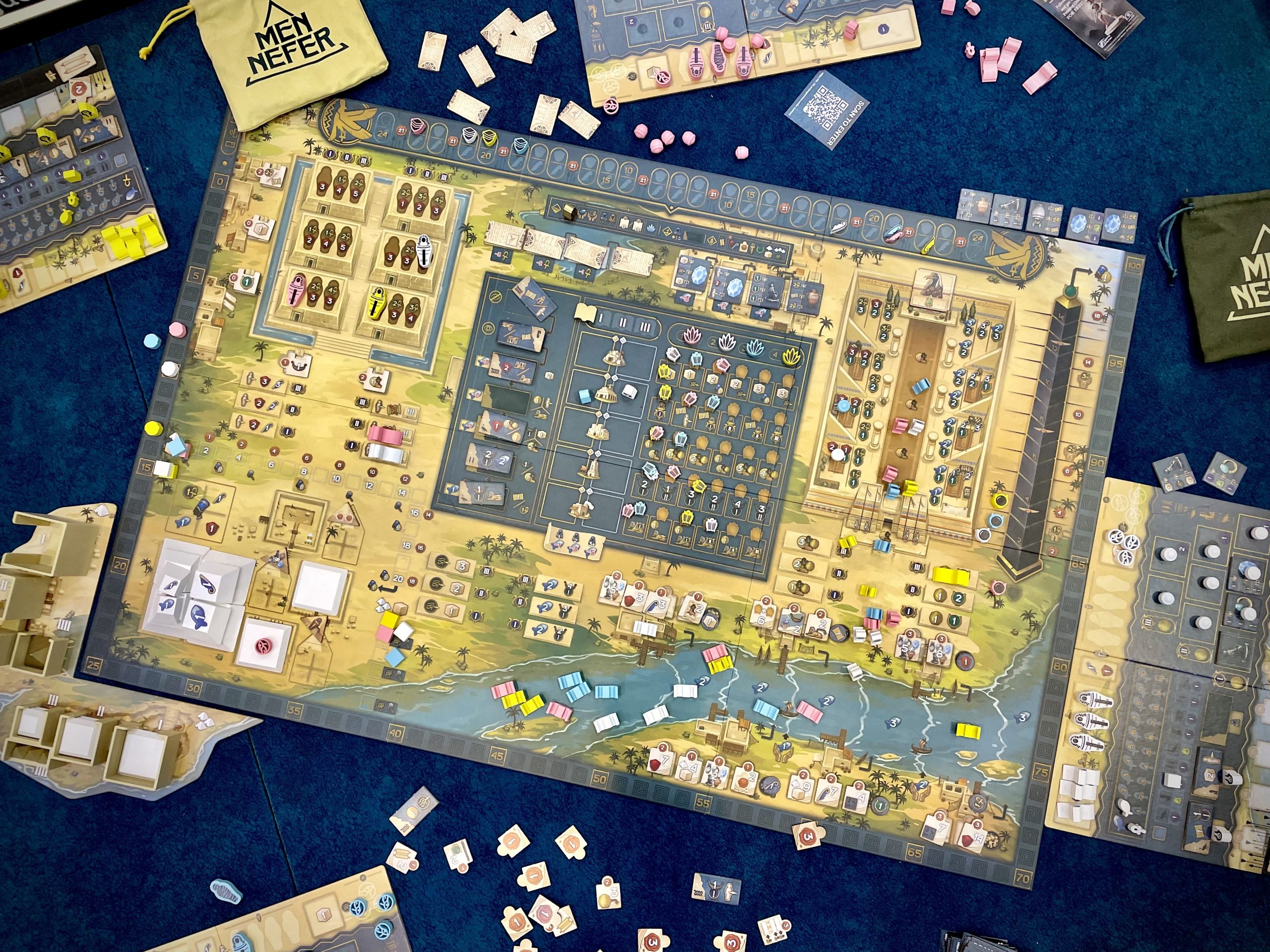 Keep Exploring Men Nefer Brettspiel inkl. Promo Ägypten