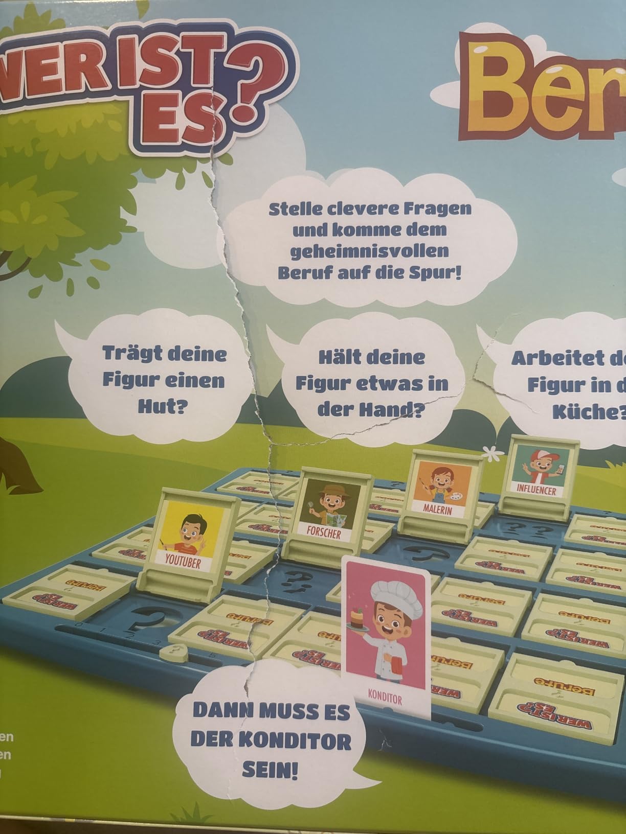 Winning Moves Wer ist es? Berufe Brettspiel Deutsch ab 6 Jahren