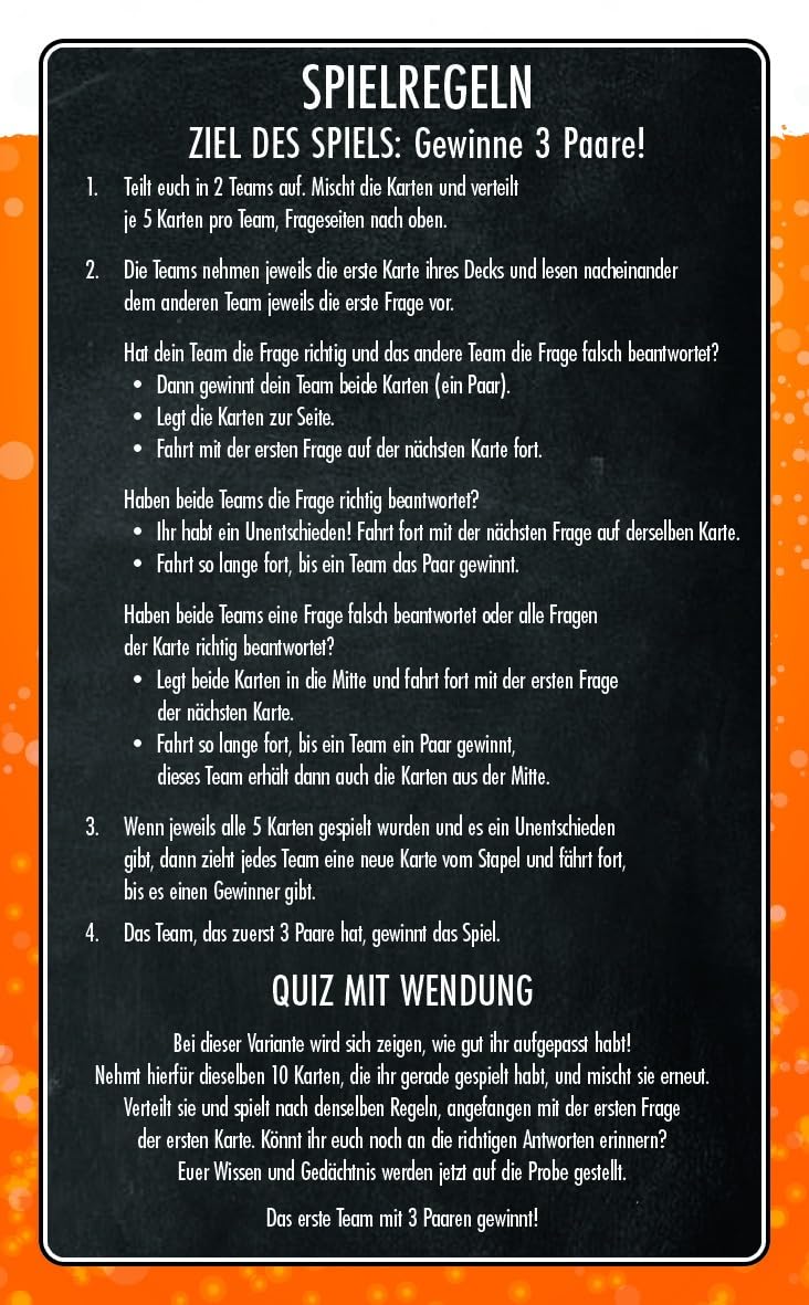 Winning Moves Top Trumps Quiz Pub Quiz Kartenspiel Deutsch