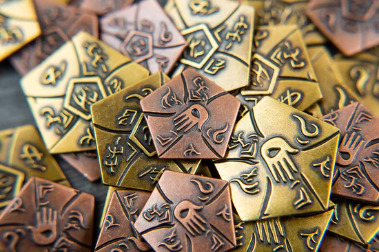 Keep Exploring Sleeping Gods Metallmünzen Zubehör Set