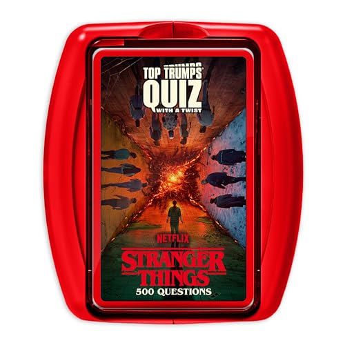 Winning Moves Top Trumps Quiz Stranger Things Kartenspiel 500 Fragen