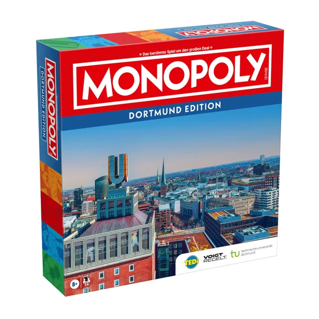 Winning Moves Monopoly Dortmund Brettspiel 2-6 Spieler Deutsch