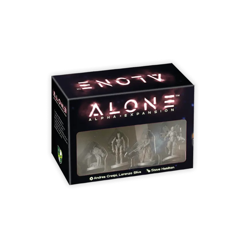 Horrible Alone Alpha Erweiterung mit Miniaturen und Karten