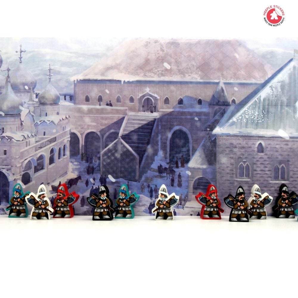Meeple Sticker The First Tsar Ivan the Terrible Sticker Set