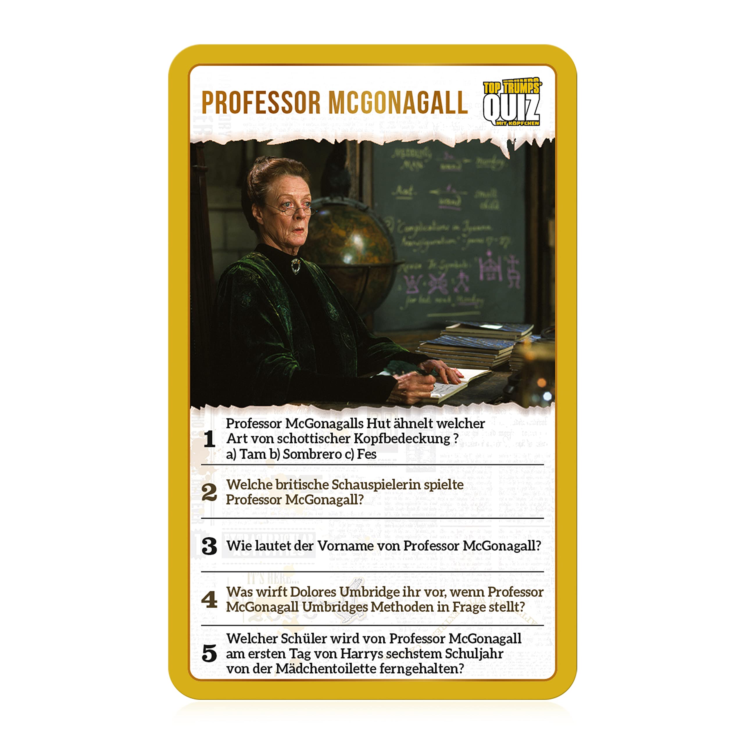 Top Trumps Quiz Harry Potter Hogwarts Kartenspiel 500 Fragen