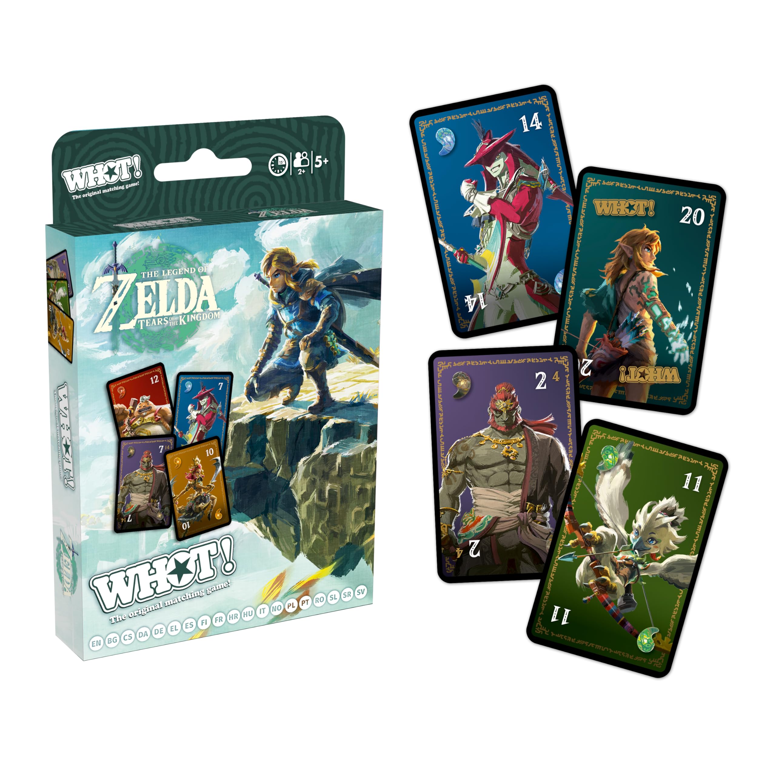 Winning Moves WHOT! Zelda Kartenspiel für Familie und Reise