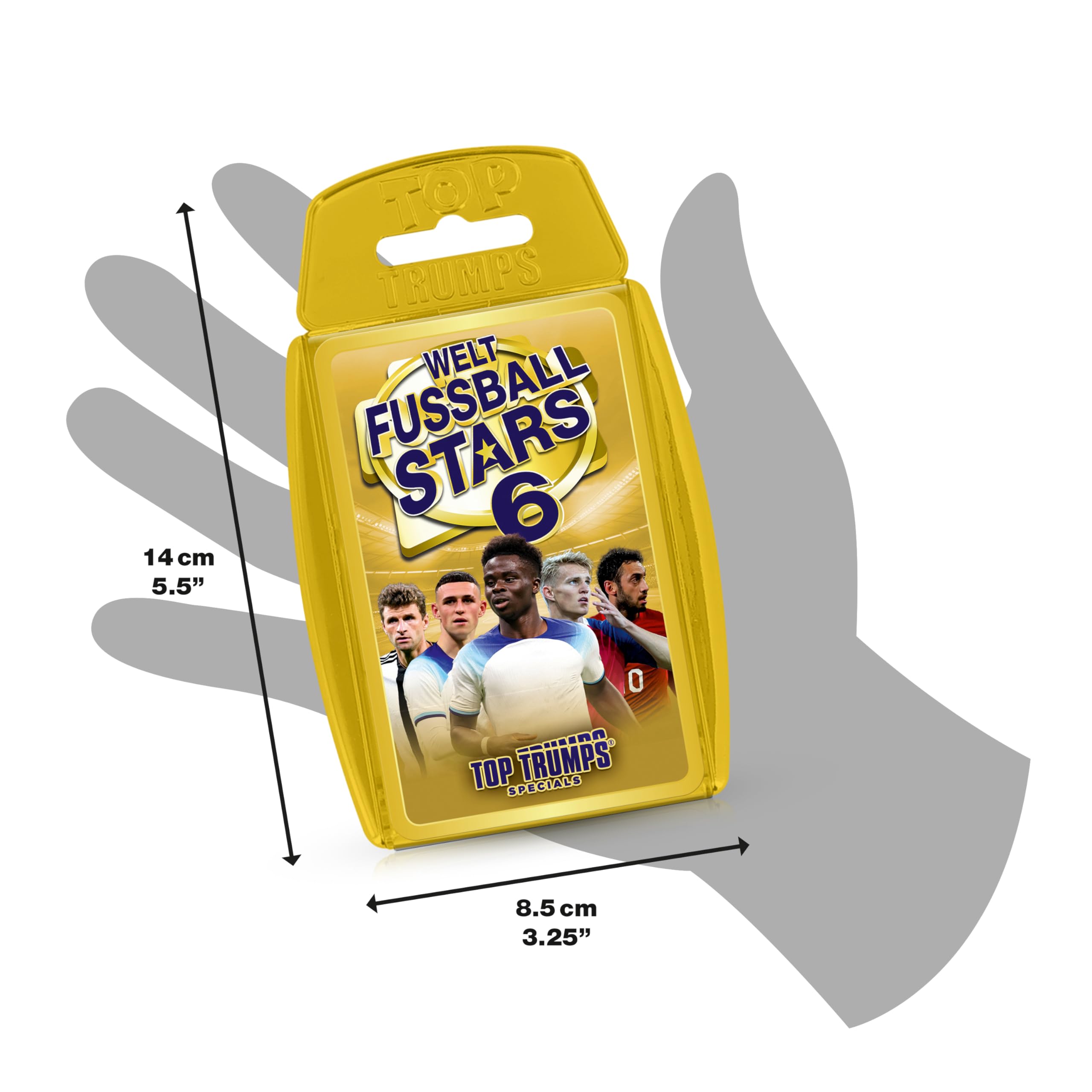 Top Trumps Wetfussballstars 6 Kartenspiel 30 Karten