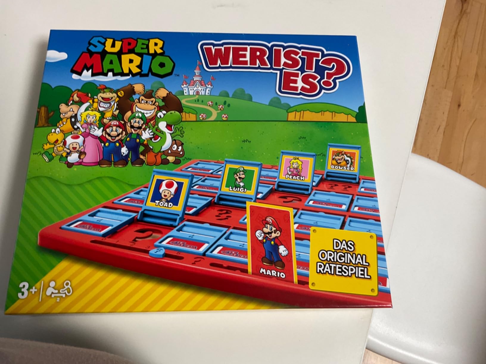 Winning Moves Wer ist es? Super Mario Brettspiel Deutsch ab 3 Jahren