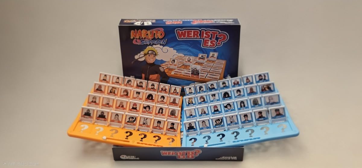 Winning Moves Wer ist es? Naruto Brettspiel Deutsch 2 Spieler