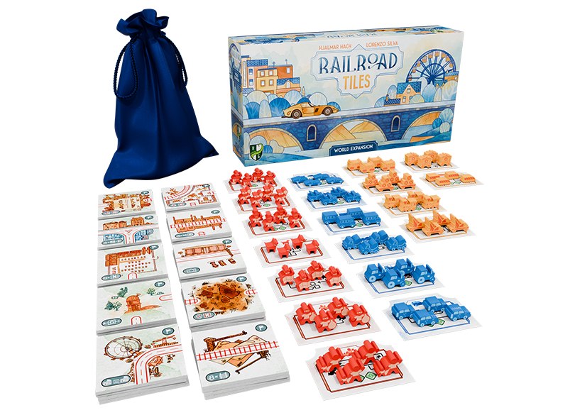 Horrible Railroad Tiles World Expansion Brettspiel-Erweiterung