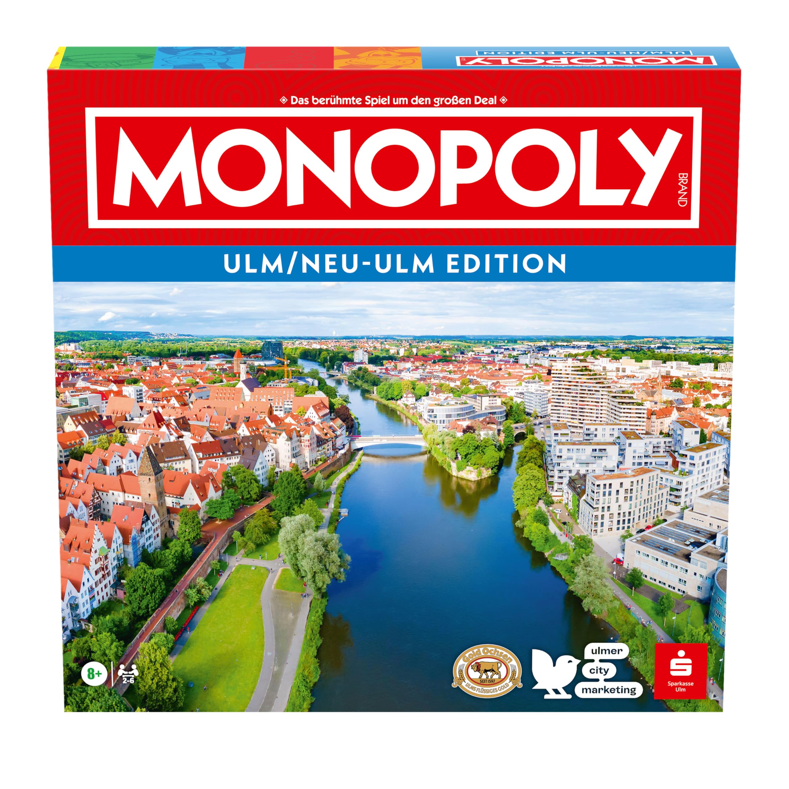 Winning Moves Monopoly Ulm Neu-Ulm Brettspiel 2-6 Spieler