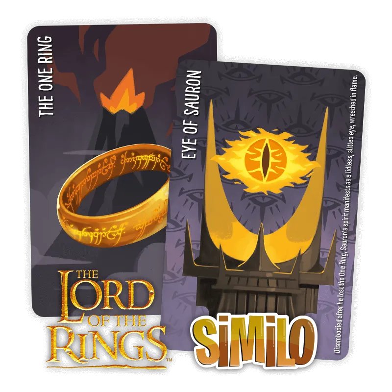 Horrible Similo Herr der Ringe Promo Karten Kartenspiel