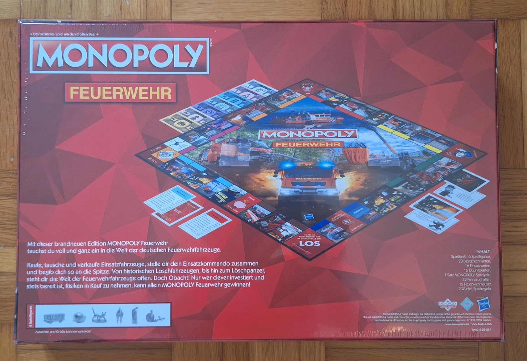 Winning Moves Monopoly Feuerwehr Brettspiel 2 Spieler